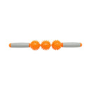 Massage Exercise Roller Yoga Stick for Muscle Fitness Home Gym - Orange