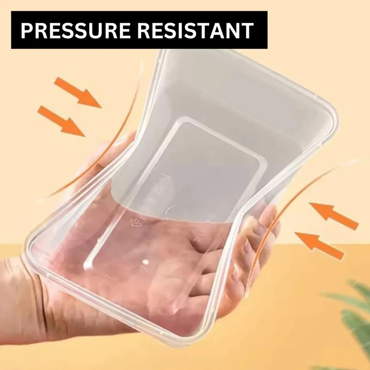 50PCS Food-Grade Disposable Square Takeout Container 750/1000ml - 750ml