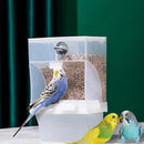 1 pc Automatic Bird Feeder Bird Feeder Cage Accessories Automatic Feed Cage - 520g