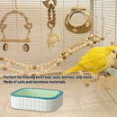 Small Pet Water Food Bowl Non Slip Durable for Birds Small Animals