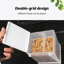 1 pc Automatic Bird Feeder Bird Feeder Cage Accessories Automatic Feed Cage - 850g