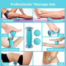 3pcs Foot Massage Roller Set for Muscle Relaxation and Arch Support Fitness Tool