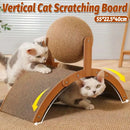 Ferris Wheel Cat Toy Standing Cat Grab Ball Scratch Board Kitten Interactive