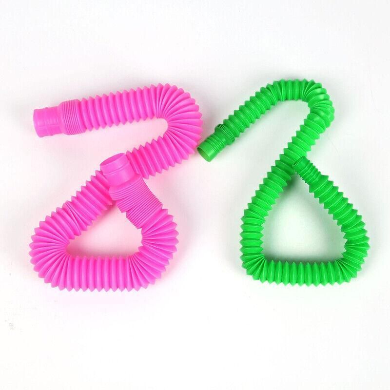 6Pcs Sensory Pop Tube Fidget Toys for Office School Home Use - Small 6PCS