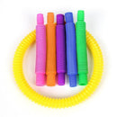 6Pcs Sensory Pop Tube Fidget Toys for Office School Home Use - Small 6PCS
