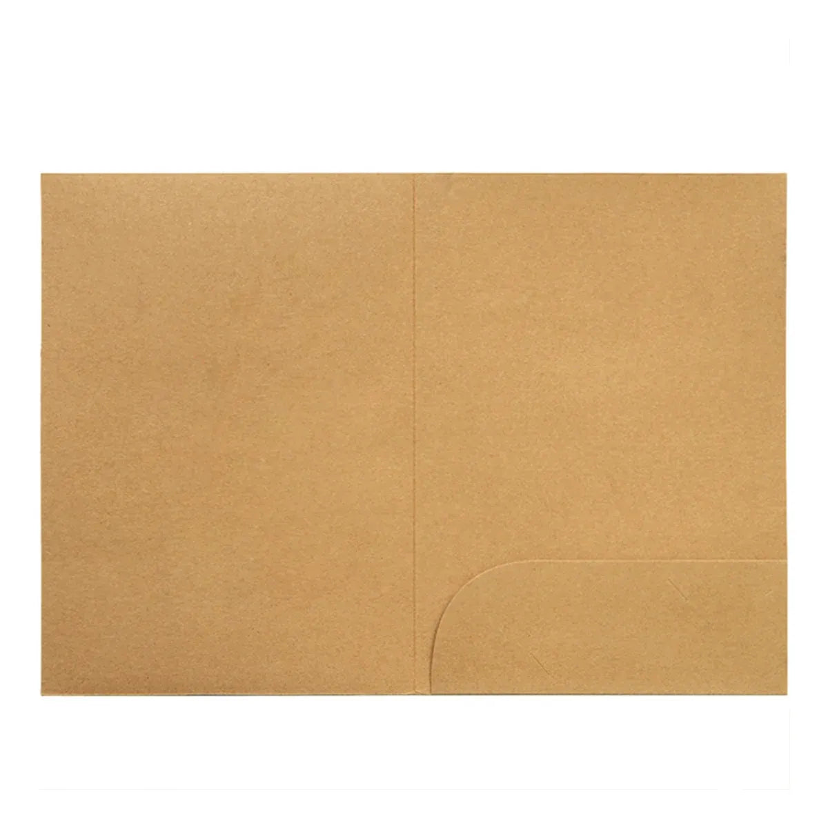 Kraft Paper Folder Set 10pcs Portable Durable File Organizer School Office Use