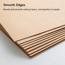 Kraft Paper Folder Set 10pcs Portable Durable File Organizer School Office Use