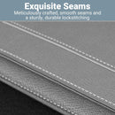 A4 Waterproof Document Bag for Office and School in PU Leather Gray