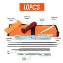 10Pcs Chain Sharpening File Kit Compatible with Stihl Tools