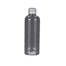 50/100pcs Clear Plastic Bottles with Aluminum Caps Liquid Dispenser Containers - 100ml-50pcs