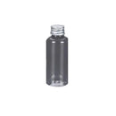 50/100pcs Clear Plastic Bottles with Aluminum Caps Liquid Dispenser Containers - 50ml-100pcs