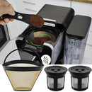 Coffee Machine Filter Standard Model Golden 304 Stainless Steel Outlet Funnel