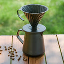 Stainless Steel Coffee Pot Filter Cup with Handle for Stovetop Espresso Maker