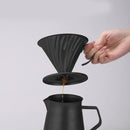 Stainless Steel Coffee Pot Filter Cup with Handle for Stovetop Espresso Maker