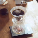 Household Hand Drip Coffee Filter Cup Reusable Plastic Cone Shaped HeatResistant - Transparent