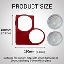 Nano Filter Bags for Aquarium Bottom Filter Fine Mesh Reusable