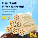 High-end Nano Bacterial House Far Infrared Spiral Column Fish Filter Material - L