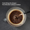 100PCS Coffee Filter Paper Drip Cone Funnel Handmade Filters for Coffee Machine - V02-100PCS