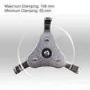 3 Jaw Oil Filter Wrench for Filters up to 102mm Car Engine Removal Tool