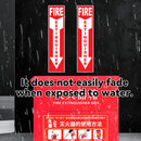 30PCS Fire Extinguisher Indicator Sticker Long-Lasting for Fire Safety Use