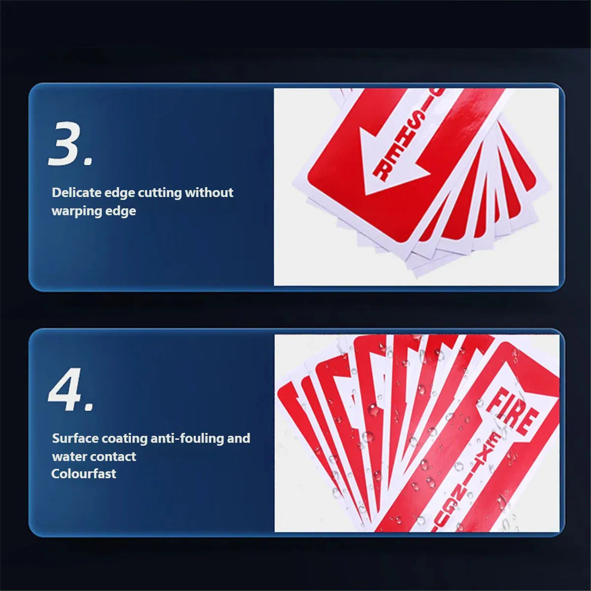 30PCS Fire Extinguisher Indicator Sticker Long-Lasting for Fire Safety Use