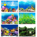 Aquarium Background Fish Tank Wallpaper Double Sided Decoration Sticker Paper - J-50cmx102cm