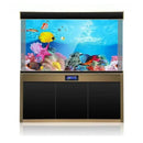 Aquarium Background Fish Tank Wallpaper Double Sided Decoration Sticker Paper - J-50cmx102cm