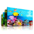 Aquarium Background Fish Tank Wallpaper Double Sided Decoration Sticker Paper - J-50cmx82cm