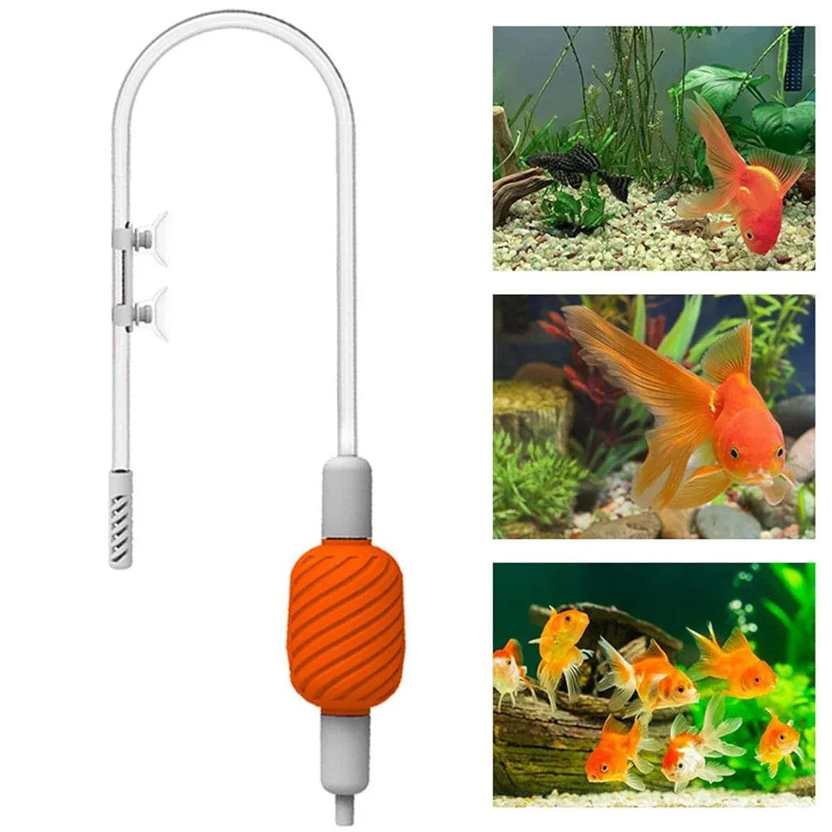 Multifunctional Fish Tank Water Changer Manual Aquarium Cleaner Supplies Kit