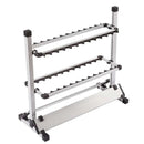 1 Fishing Rod Storage Rack with 24 Positions