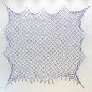 Fishing Net Decor DIY Beige/Blue Nautical Decorative Beach Mediterranean Party - Blue