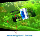 Aquarium Glass Cleaner Brush with Algae Magnet for Fish Tanks Cleaning - S