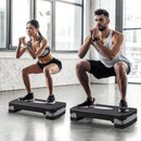 1-Piece Black Aerobic Step Platform