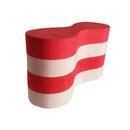 Professional Swimming Training Aid for Posture Correction Float and Clip Set - Red