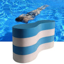 Professional Swimming Training Aid for Posture Correction Float and Clip Set - Red