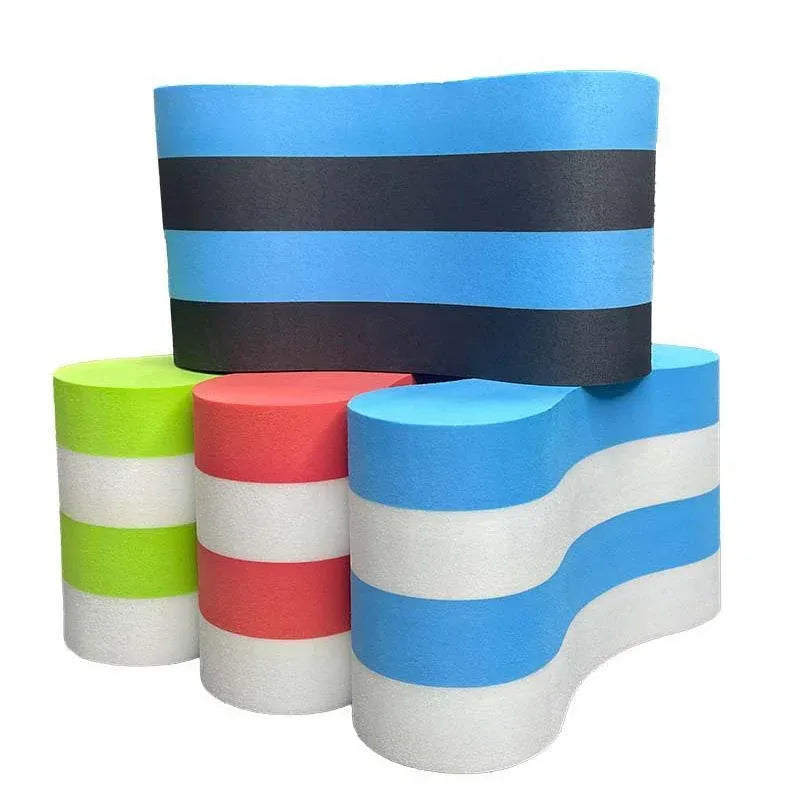 Professional Swimming Training Aid for Posture Correction Float and Clip Set - Red