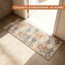 Household Floor Mats 2 Piece Set Non Slip Water Absorbent Dust-Proof Floor Mat - Pattern