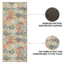 Household Floor Mats 2 Piece Set Non Slip Water Absorbent Dust-Proof Floor Mat - Pattern