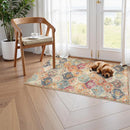 Household Floor Mats 2 Piece Set Non Slip Water Absorbent Dust-Proof Floor Mat - Pattern