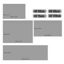 Waterproof Non-Slip Bathroom Shower Mat Anti-Slip Rug Toilet Floor Mat Washable - Cream-40*60cm