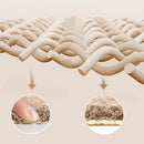 Waterproof Non-Slip Bathroom Shower Mat Anti-Slip Rug Toilet Floor Mat Washable - Cream-60*80cm