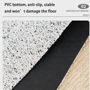 Cartoon Non Slip Household Silk Circle Floor Mat Durable Entryway Rug Can Be Cut - Dog