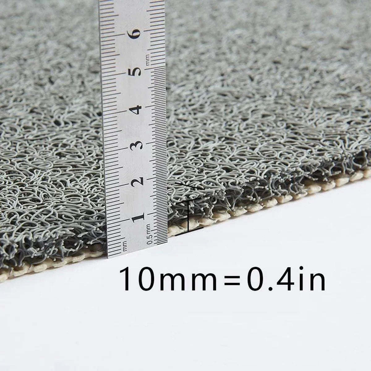 Waterproof Non-Slip Bathroom Shower Mat Anti-Slip Rug Toilet Floor Mat Washable - Grey-60*80cm