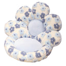 Cute Soft Seat Cushion Flower Shaped Lazy Sofa Pad for Office Chairs and Home Use - Green