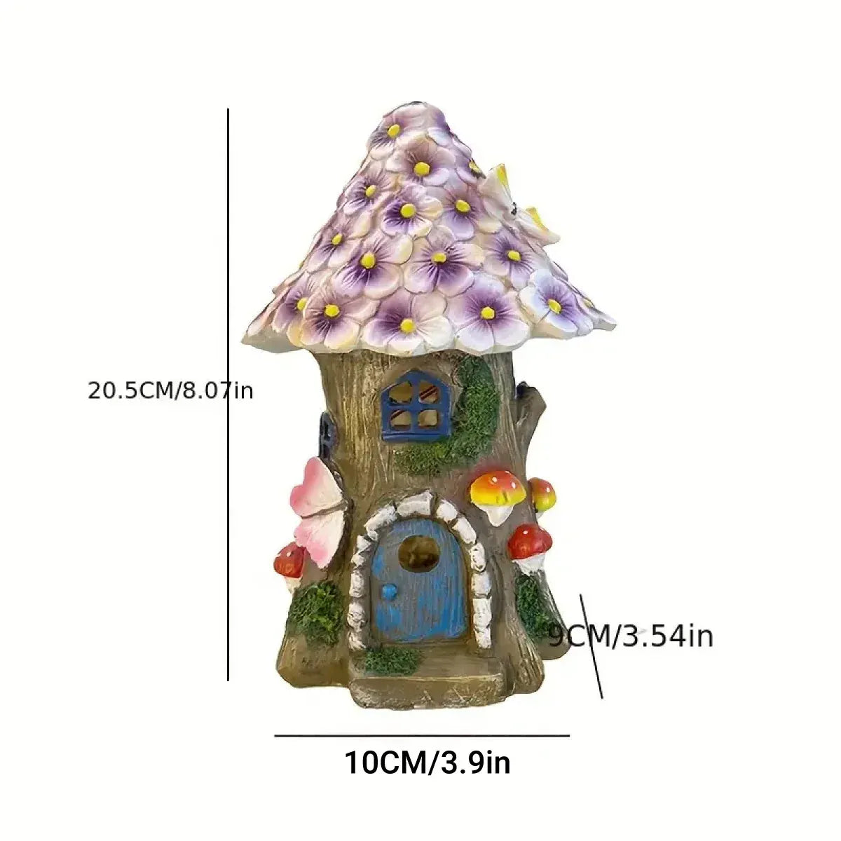 Outdoor Mushroom Solar Lights Garden Decor Yard Lawn Ornament Path Light Durable