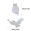 Reflective Owl Bird Deterrent Hanging Garden Yard Pest Control Outdoor - Flying Style