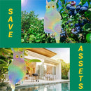 Reflective Owl Bird Deterrent Hanging Garden Yard Pest Control Outdoor - Flying Style