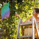 Reflective Owl Bird Deterrent Hanging Garden Yard Pest Control Outdoor - Flying Style