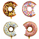 Donut Foil Balloon Party Decoration with Bite 50x73cm Helium Sweet Icing Colours - D