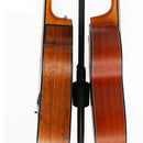 Retro Special Double Head Guitar Rack Wooden Guzheng Stool Floor Portable Type